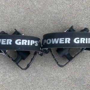 Power Grips Black Pedals